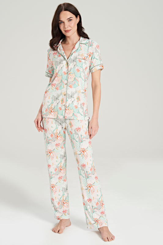 Floral Button-Up Set