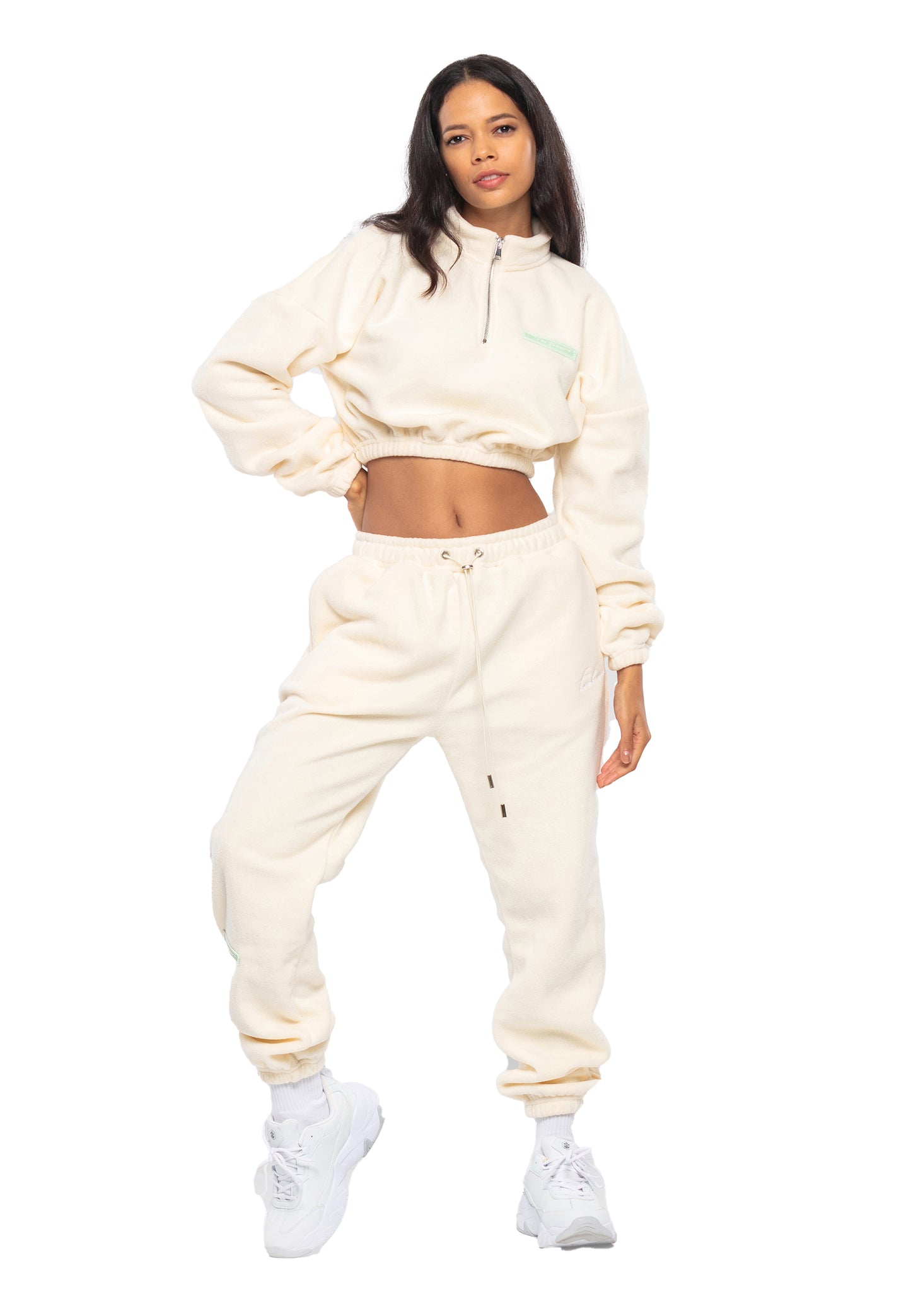 Crop Top - Oversize Tracksuit