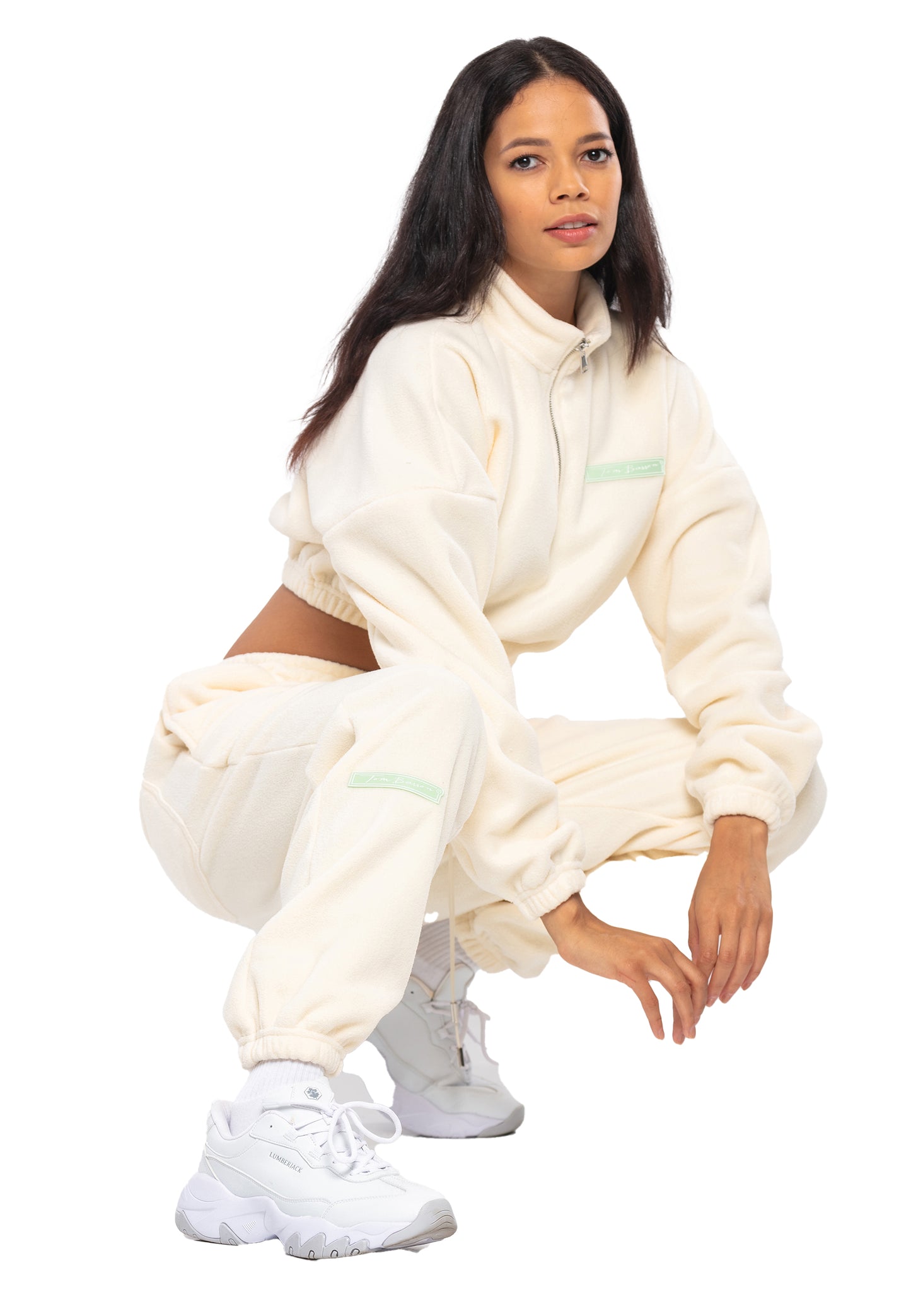 Crop Top - Oversize Tracksuit