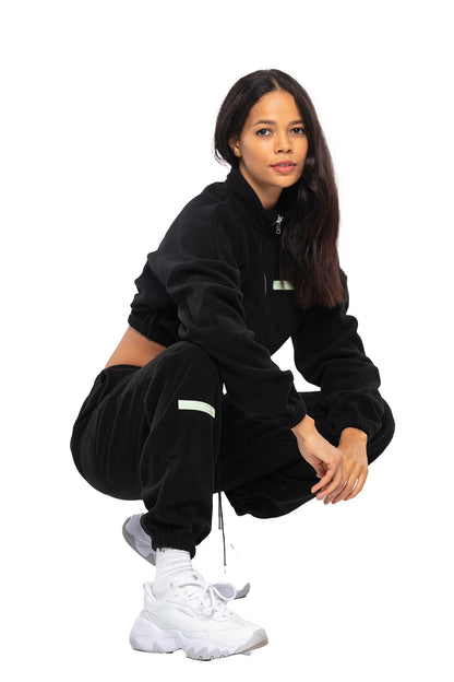 Crop Top - Oversize Tracksuit