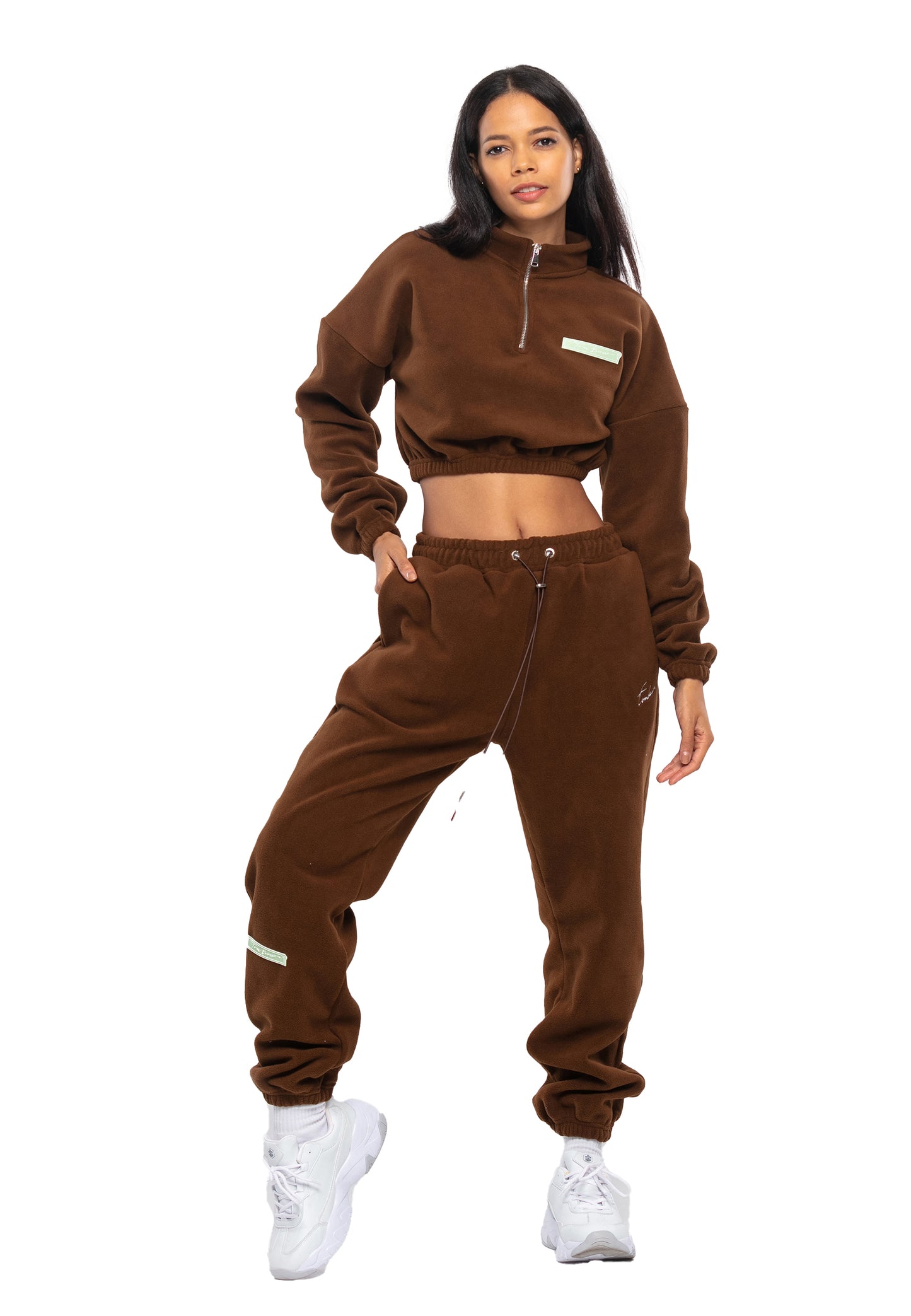 Crop Top - Oversize Tracksuit