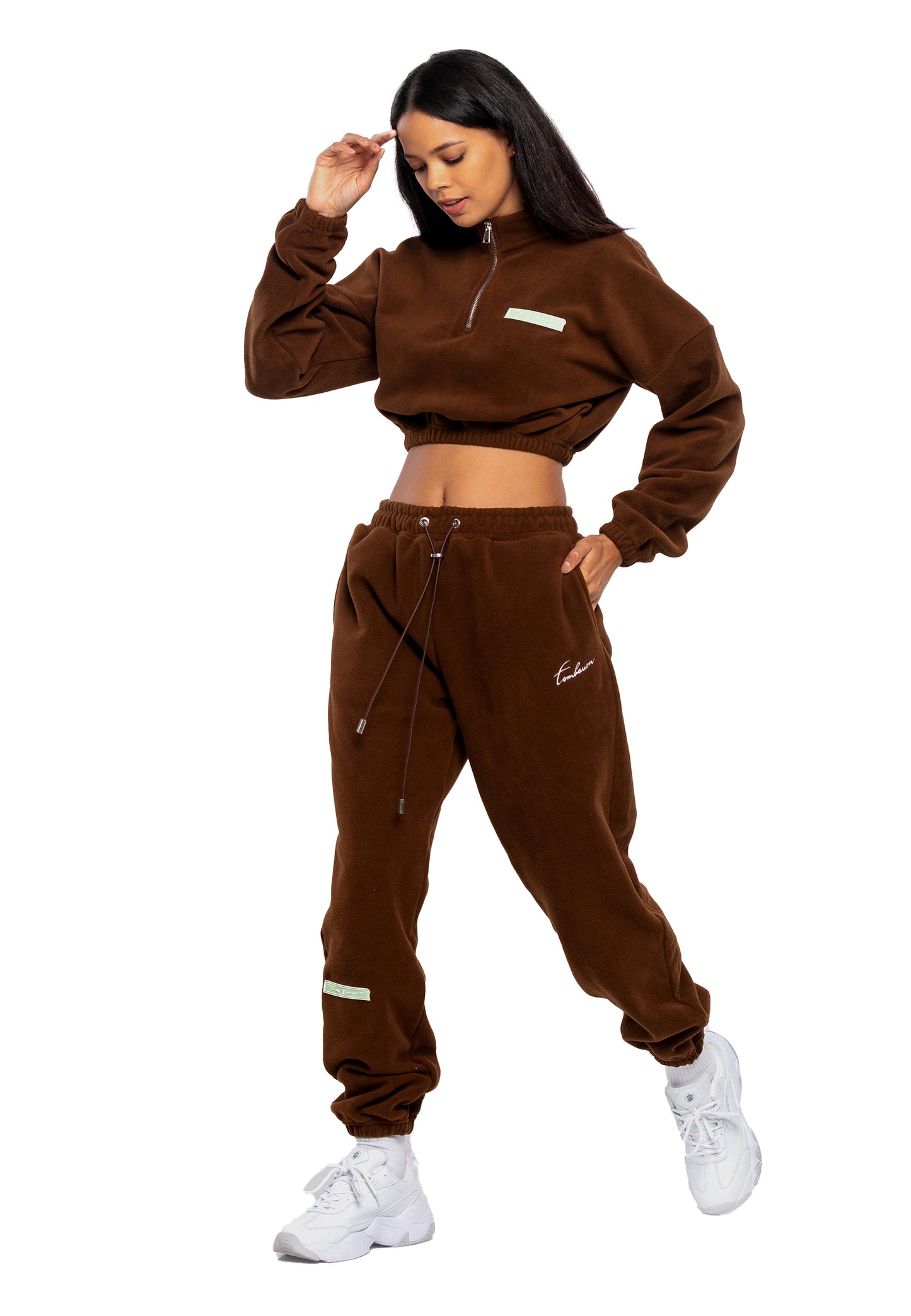 Crop Top - Oversize Tracksuit