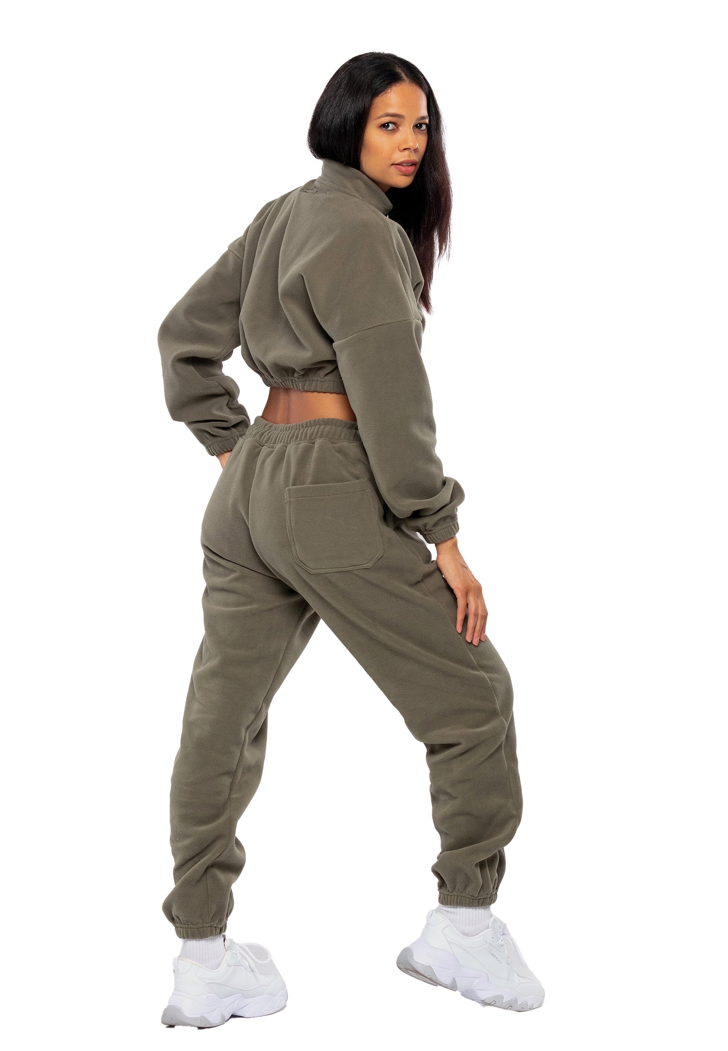 Crop Top - Oversize Tracksuit