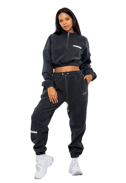 Crop Top - Oversize Tracksuit