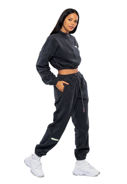 Crop Top - Oversize Tracksuit