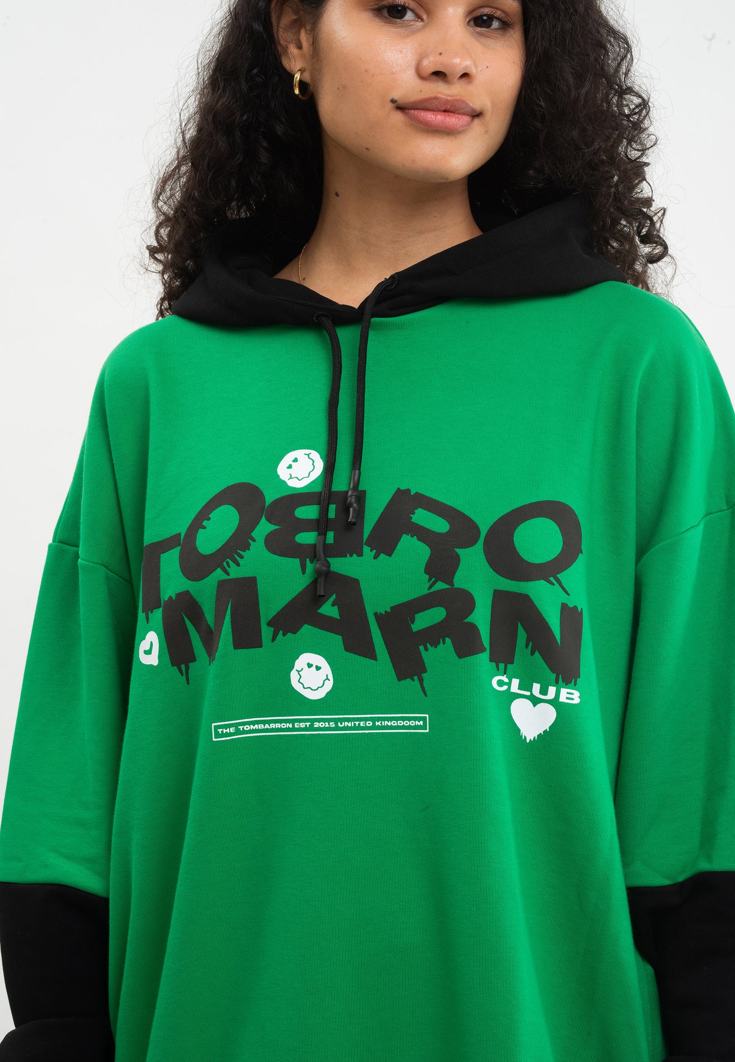 Tom Barron Hoodie Übergröße