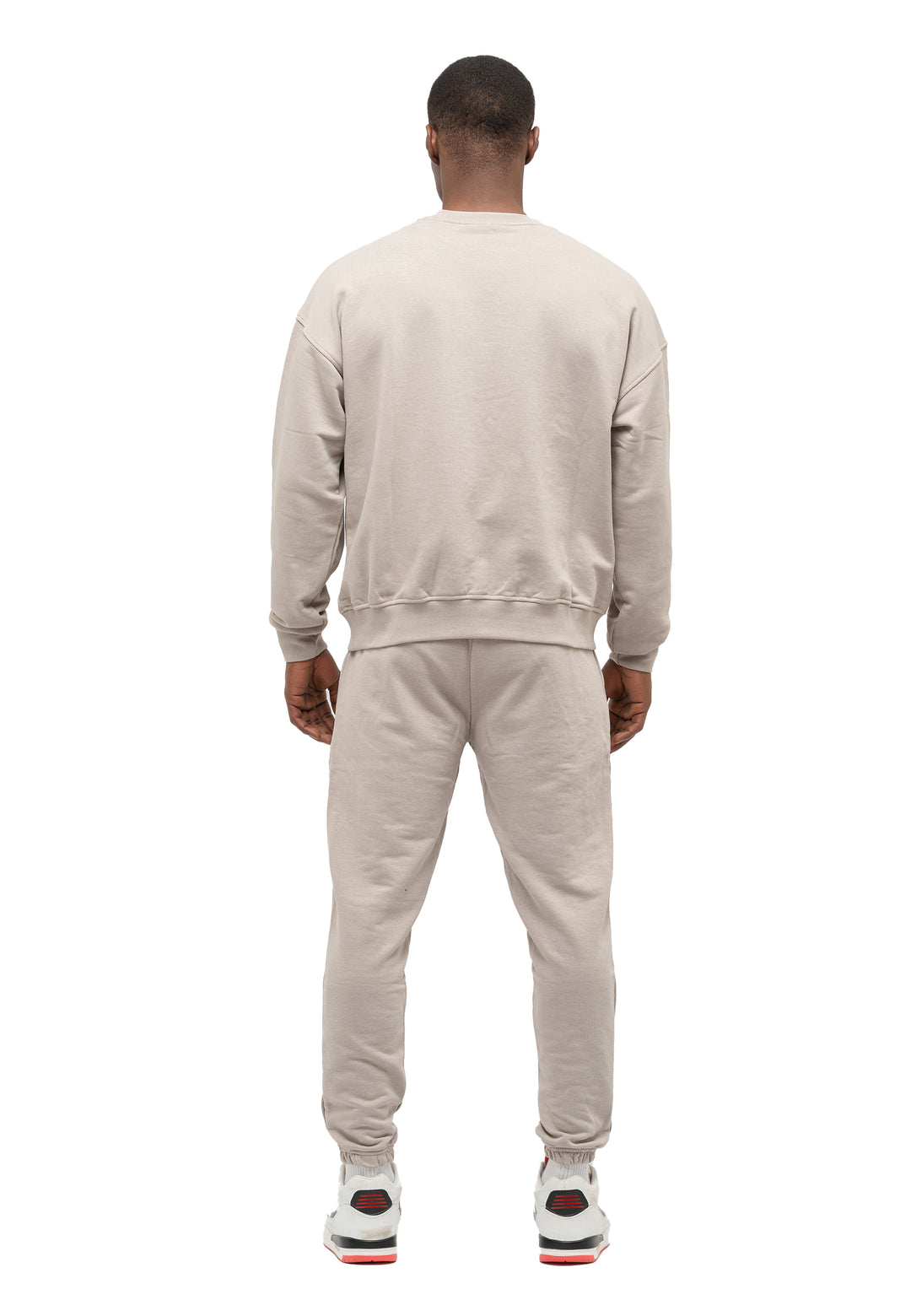 Tom Barron Men's 'Happy' Embroidered Oversize Casual Tracksuit