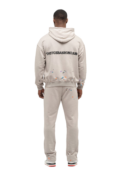 Oversize Paint Splatter Tracksuit