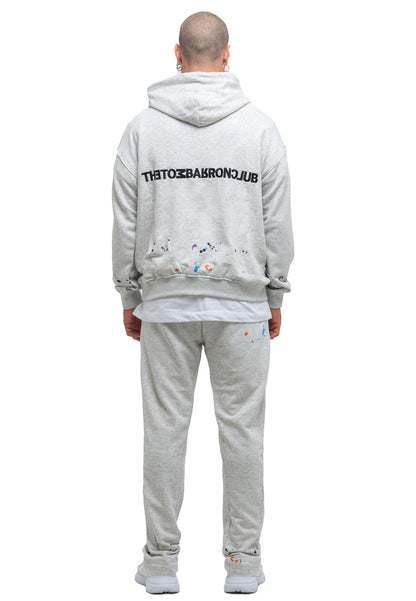 Oversize Paint Splatter Tracksuit