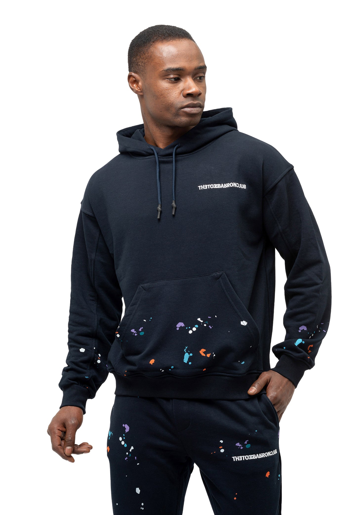 Oversize Paint Splatter Tracksuit