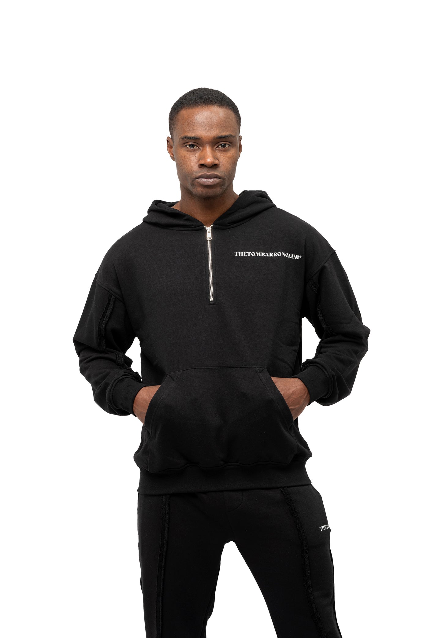 Oversize Quarter-Zip Tracksuit