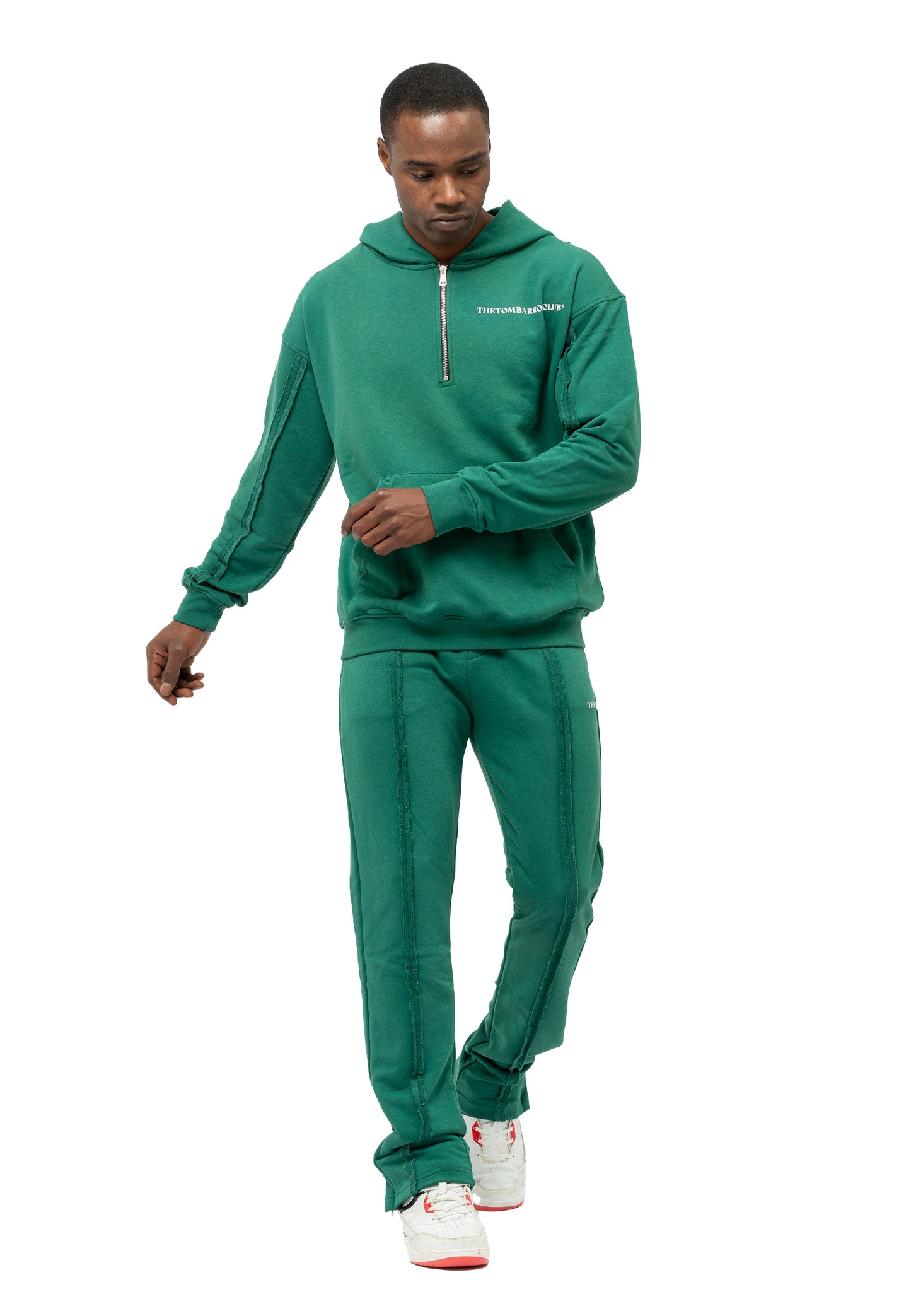 Oversize Quarter-Zip Tracksuit