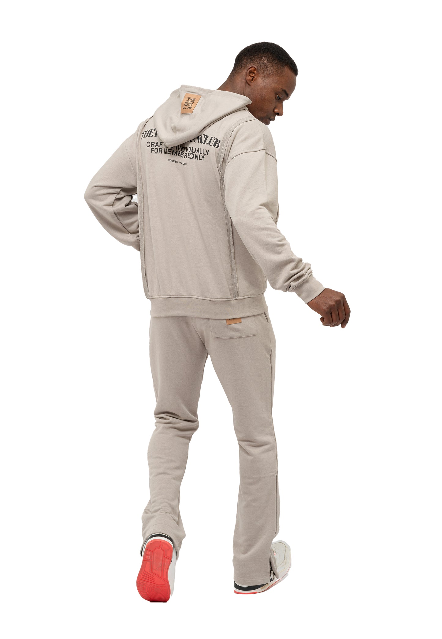 Oversize Quarter-Zip Tracksuit