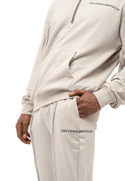 Oversize Quarter-Zip Tracksuit