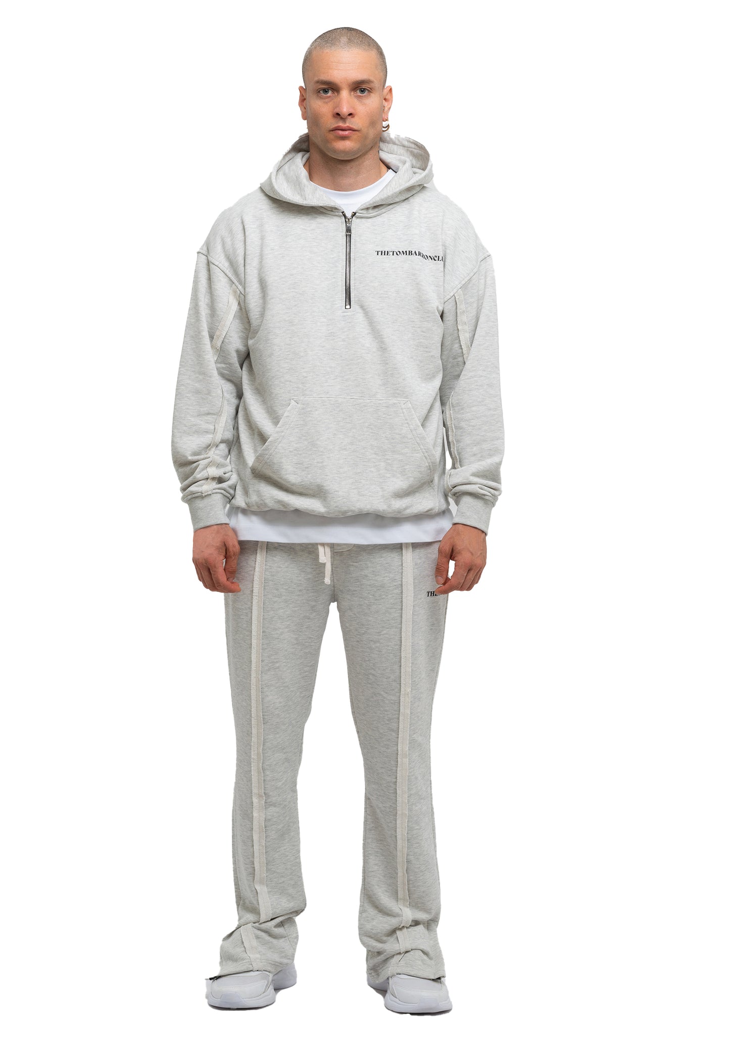 Oversize Quarter-Zip Tracksuit