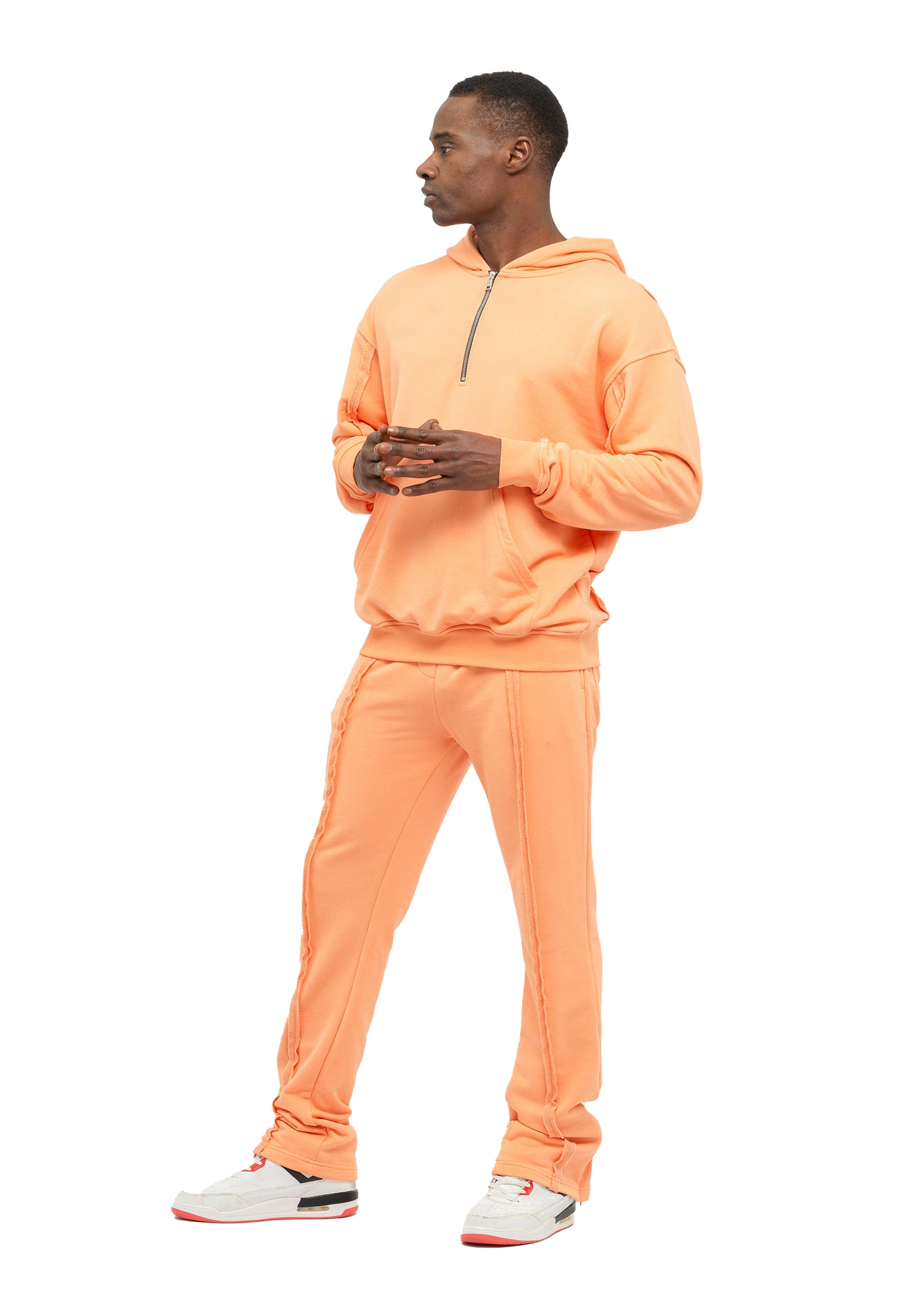 Oversize Quarter-Zip Tracksuit