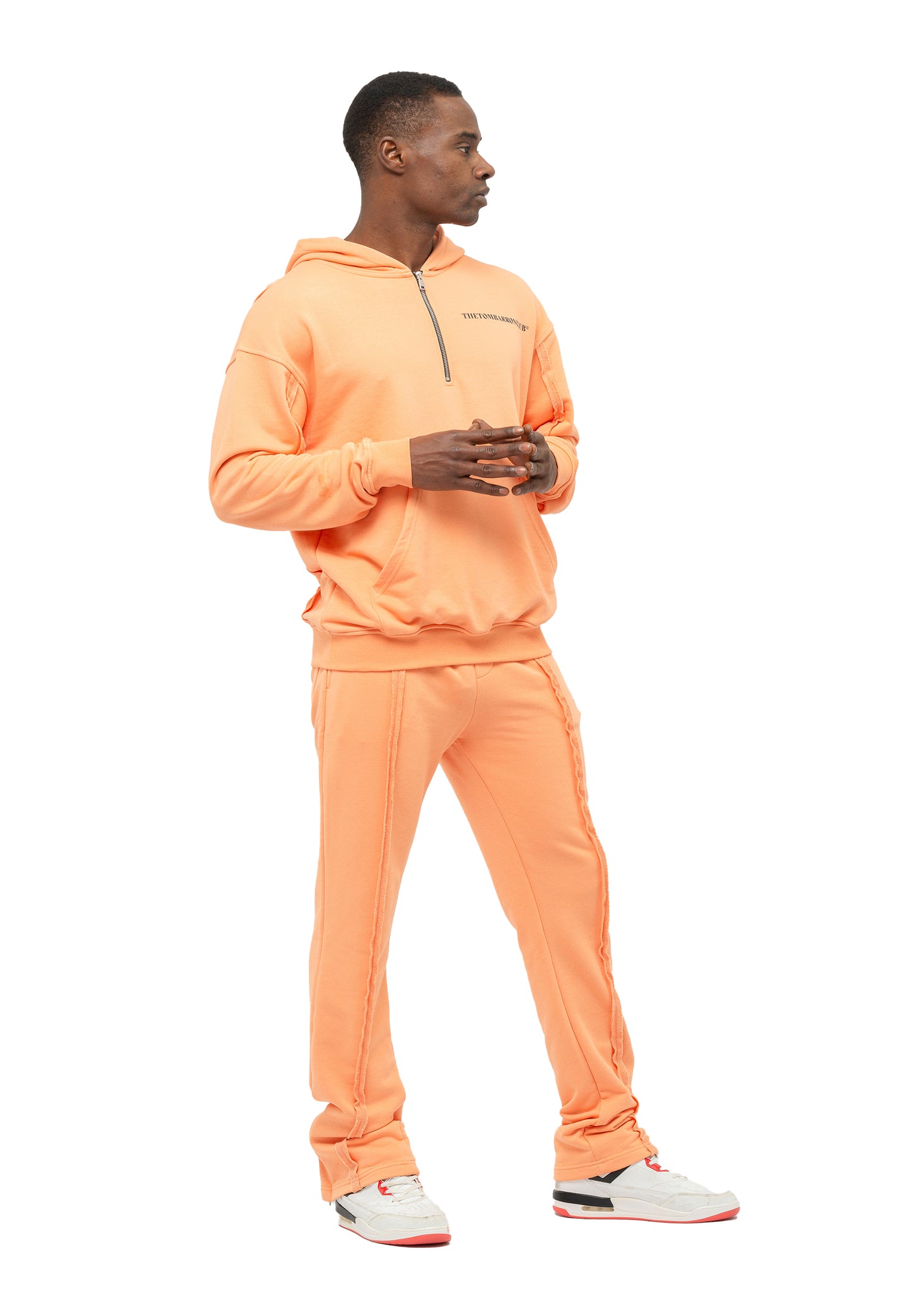 Oversize Quarter-Zip Tracksuit