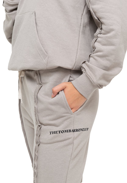 Tracksuit oversize à quart de glissière