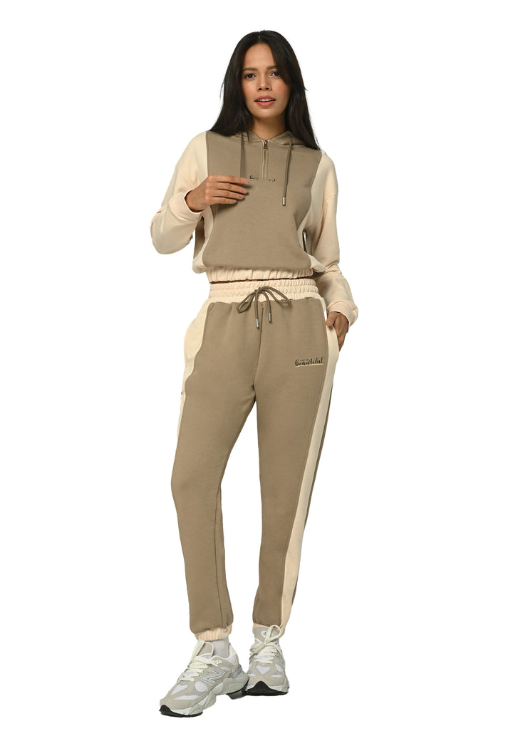 Tom Barron Ladies 'Beautiful' Embroidered Modern Tracksuit