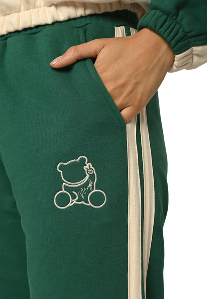 Tuta da ginnastica con zip dell'orso Cuddly Bear