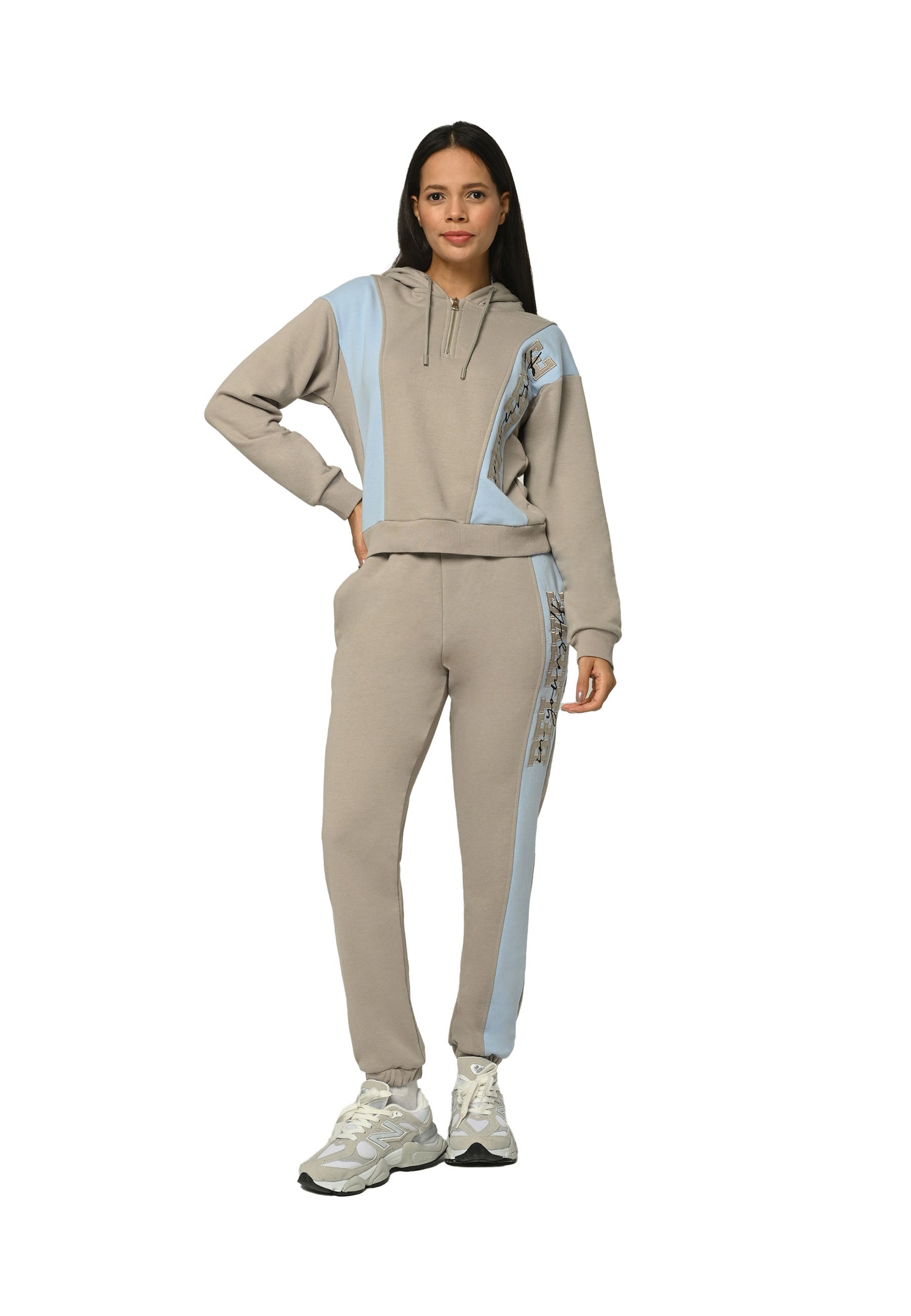 Believe Appliqué Half-Zip Trainingsanzug