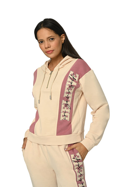 Believe Appliqué Half-Zip Trainingsanzug