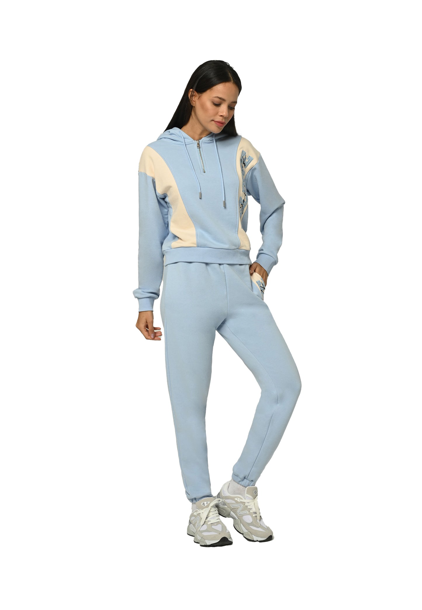 Believe Appliqué Half-Zip Trainingsanzug