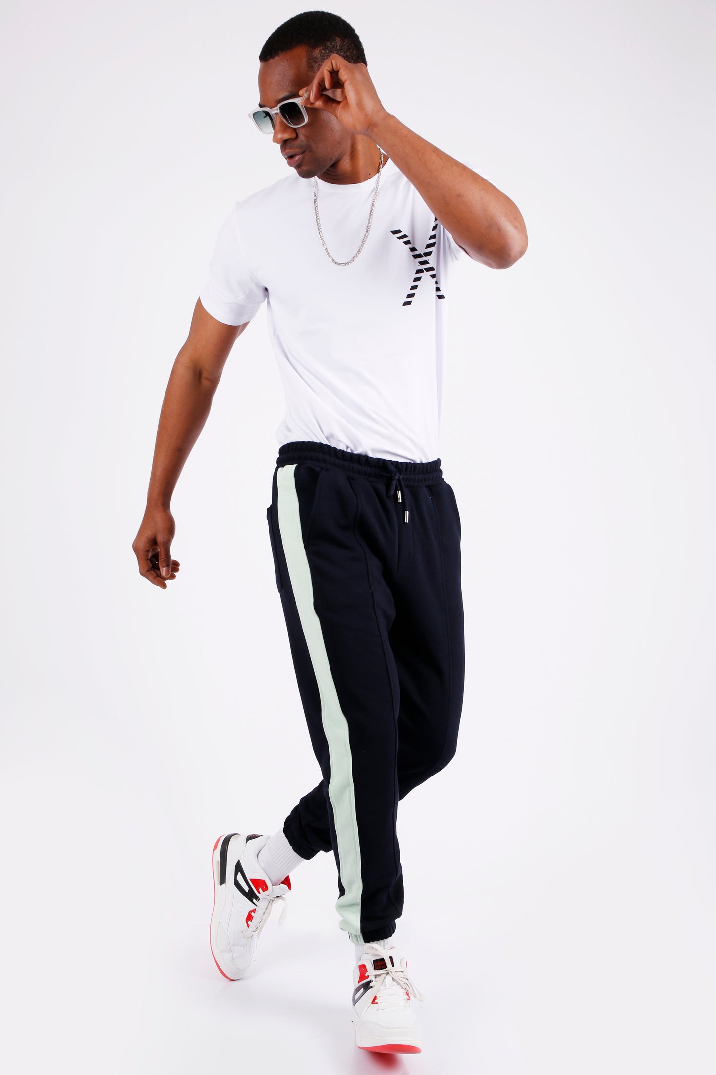 Side Stripe Sweatpants